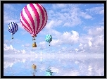 Balony, Chmury