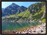 Czarny, Staw, Gąsienicowy, Tatry, Kościelec