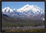 Stany Zjednoczone, Stan Alaska, Park Narodowy Denali, Kordyliery,  Niedźwiedzie, Góry Alaska, Szczyt Denali, Mount McKinley