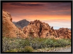 Park stanowy Valley of Fire, Dolina Ognia, Skały, Las Vegas, Stan Nevada, Stany Zjednoczone