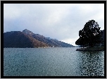 Lago Di Lugano, Woda, Góry, Drzewa