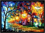 Leonid Afremov, Park, Aleja