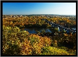 Most, Rzeka, Lasy, Panorama